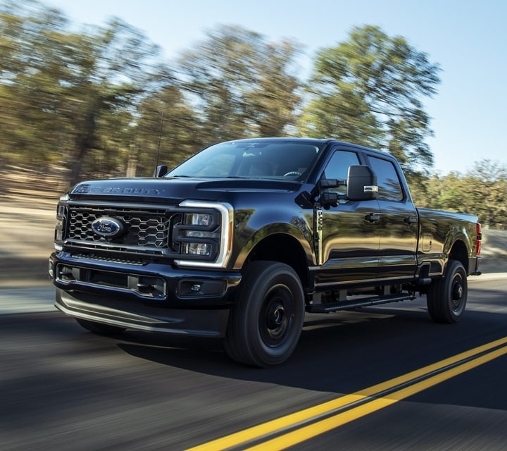 2023 Ford Super Duty® F-250® XL with STX Appearance Package being driven on road