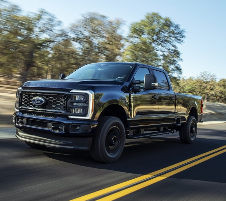 A 2023 Ford Super Duty® truck with the STX Appearance Package