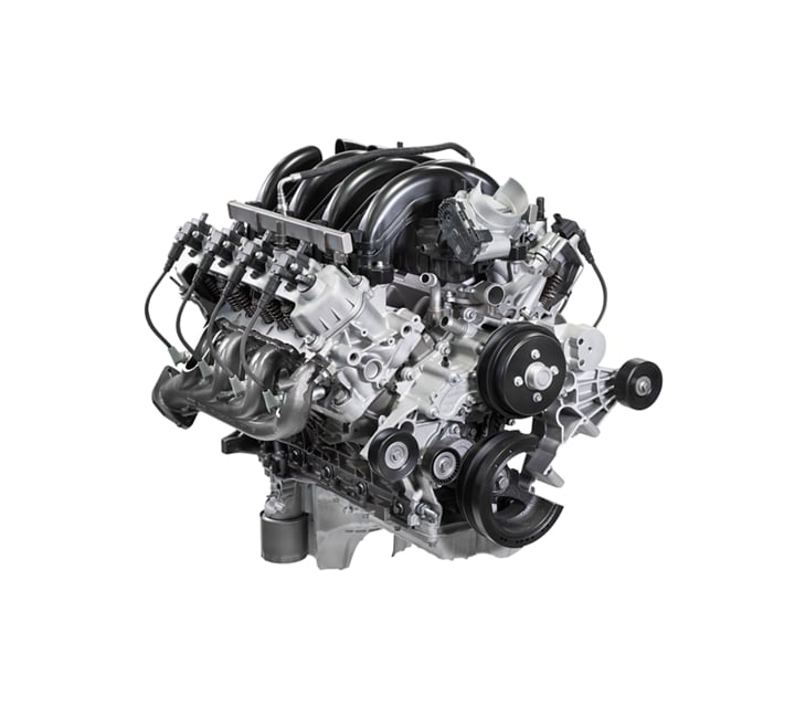 7.3 liter V8 engine