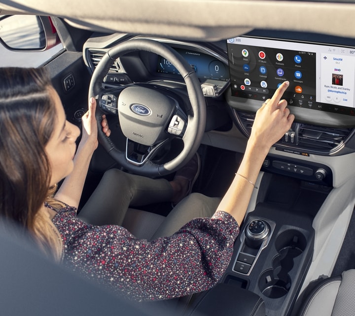 The available 13.2-inch touchscreen in a 2023 Ford Escape®