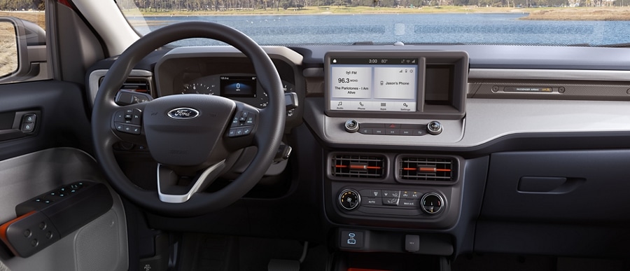 Interior of the 2023 Ford Maverick® XLT model