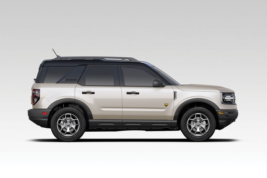 2024 Ford Bronco® Sport Badlands® trim shown in profile