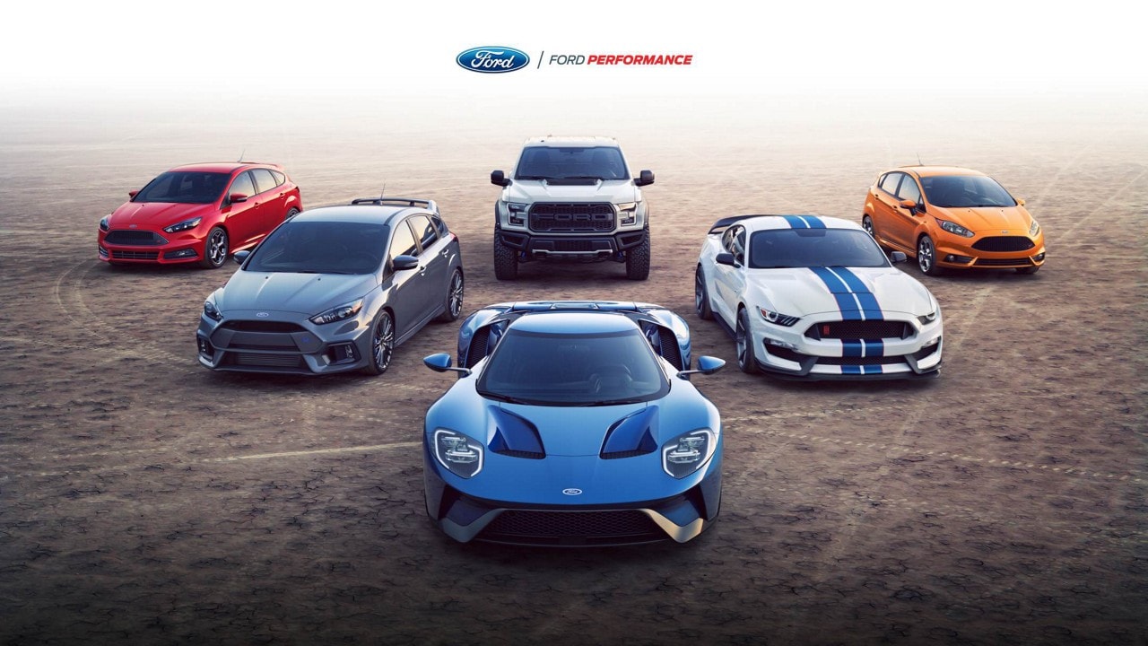 The Ford performance vehicle lineup