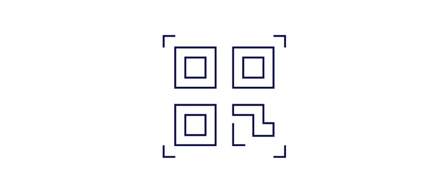 Icon of a QR code