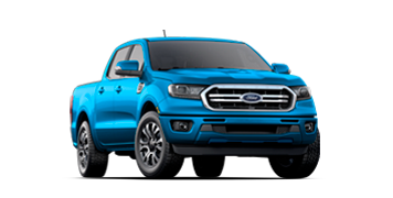 2023 Ford Ranger Lariat in Velocity Blue
