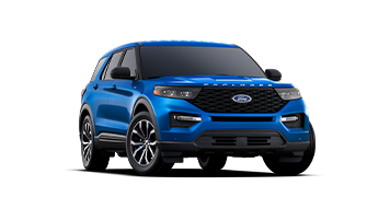 2022 Ford Explorer ST-Line in Rapid Red
