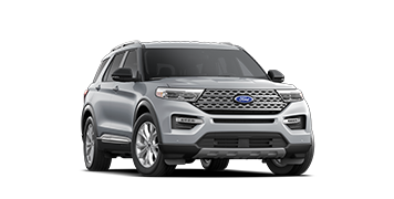 2022 Ford Explorer Limited in Atlas blue