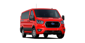 2023 Ford Transit® Passenger Van XLT in Race Red