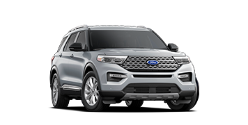 2023 Ford Explorer® Limited In Iconic Silver