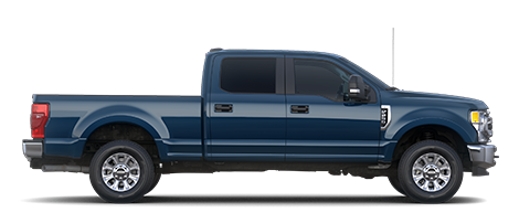 2022 Ford Super Duty in Antimatter Blue