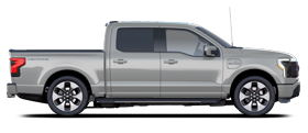 2023 Ford F-150 Lightning shown in Avalanche Gray